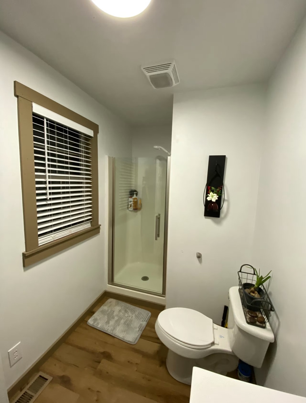 Bathroom with walk-in shower